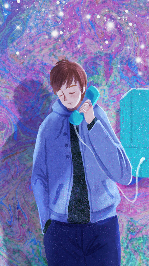 Cute Boy is Calling screenshot