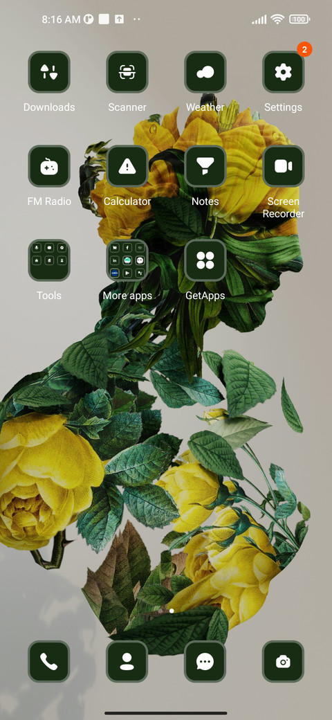 Leaf screenshot
