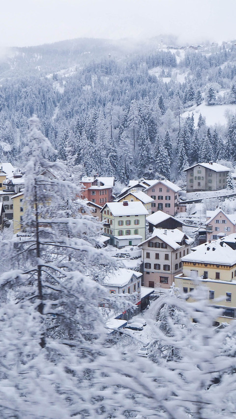 Switzerland in winter screenshot