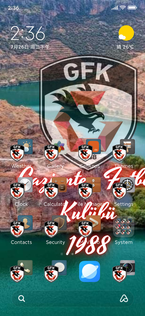 GAZIANTEP FUTBOL screenshot