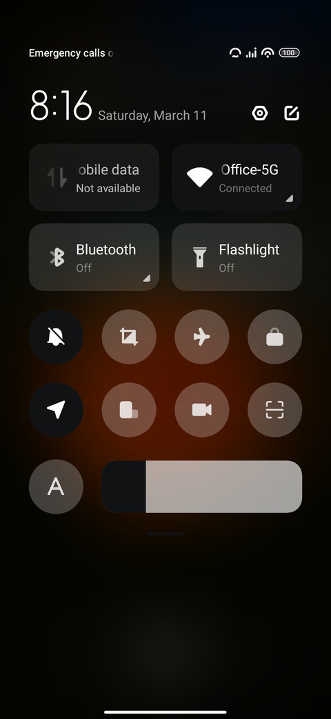 Dark screenshot