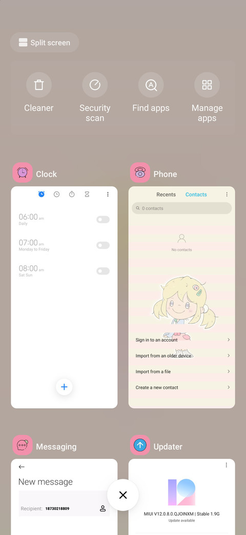 Pink stripe wow screenshot