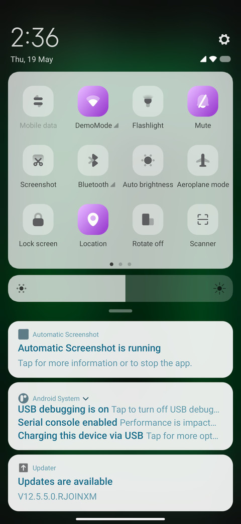 Leafs In Light screenshot