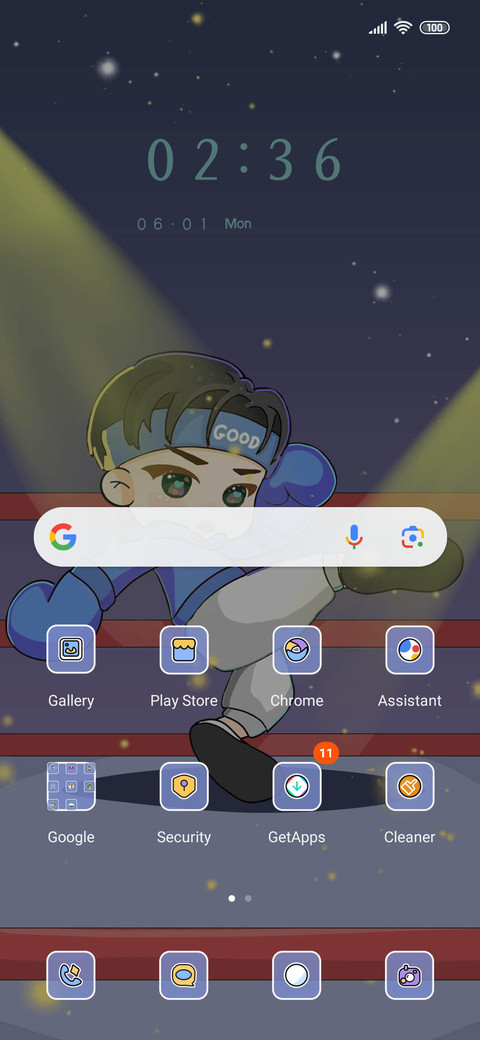 Boxing boy screenshot