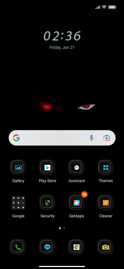 MimicryCoolBlack screenshot