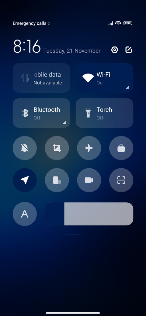 Asia blue screenshot