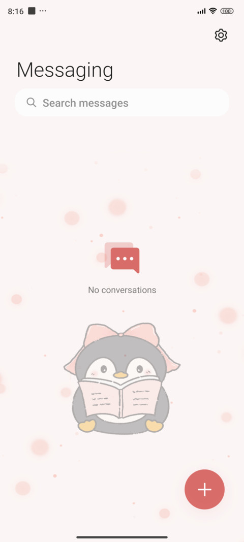 Cute penguin screenshot