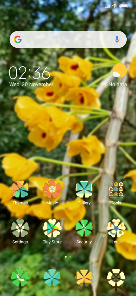 Yellow Flower Group_DWM3 screenshot