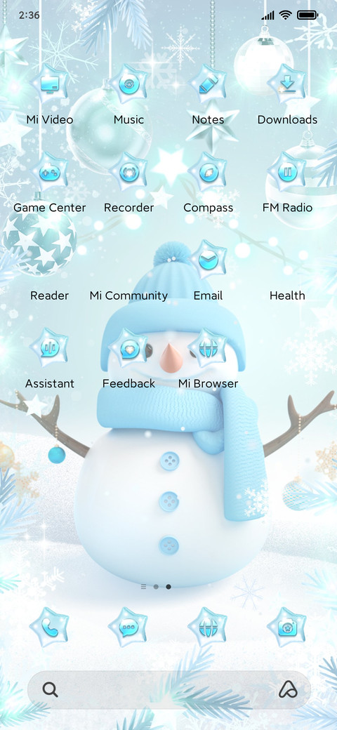 Christmas Snowman screenshot