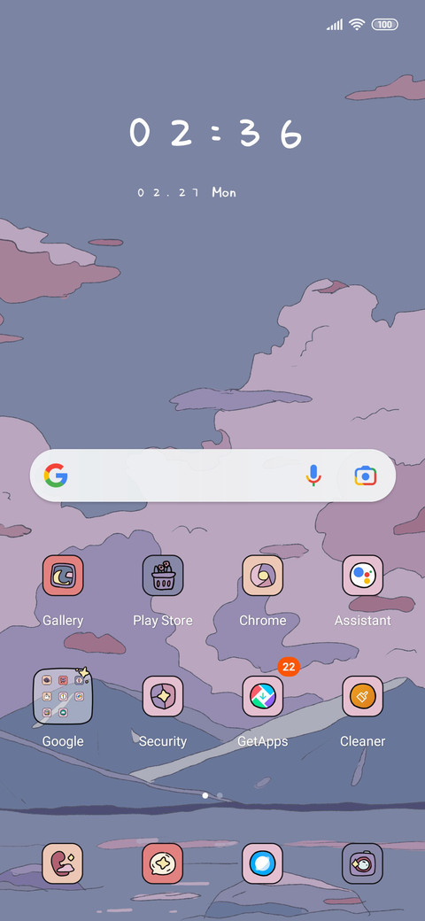 Ukiyo-e clouds screenshot
