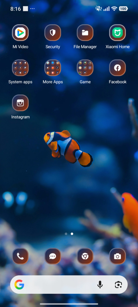 Aquarium screenshot