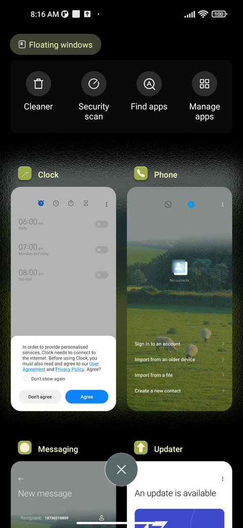 Spring simplicity screenshot