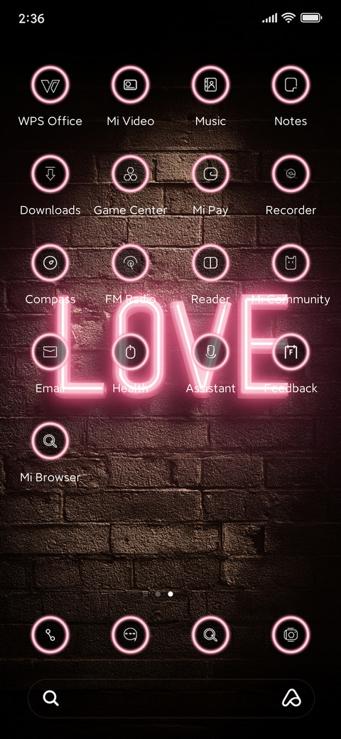 LOVE screenshot