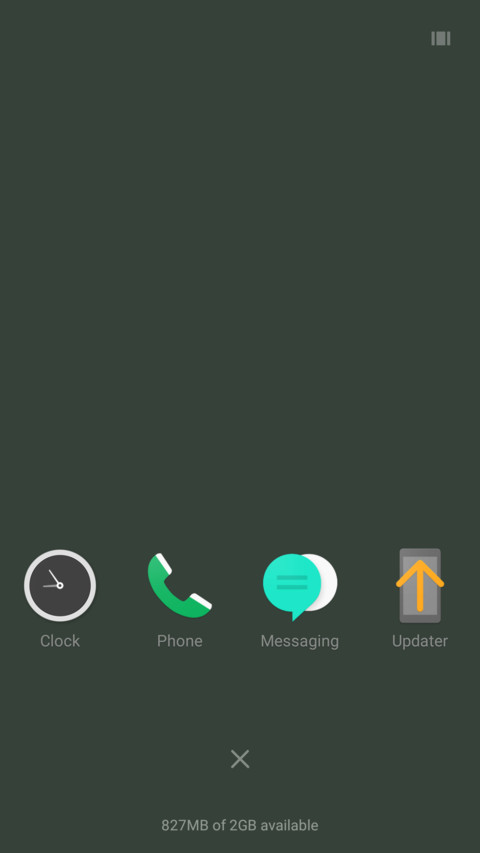 Clean screenshot