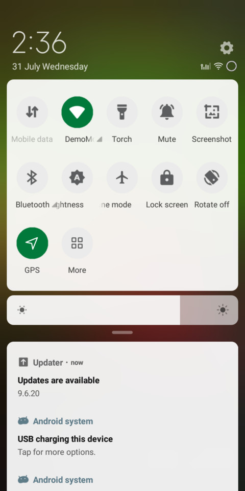 Healthy screenshot