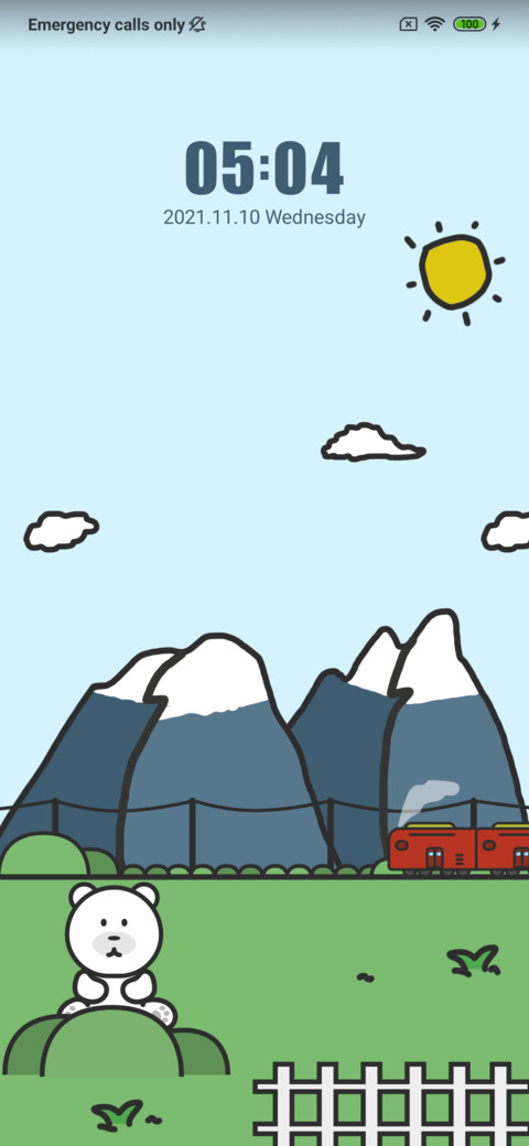 Cartoon train screenshot