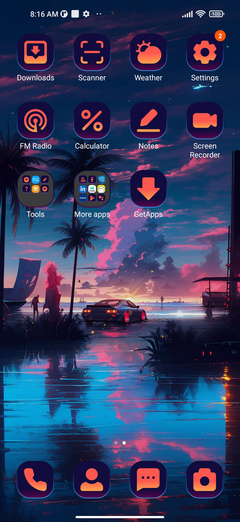 Cyberpunk Car screenshot