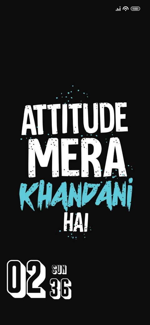 Attitude screenshot