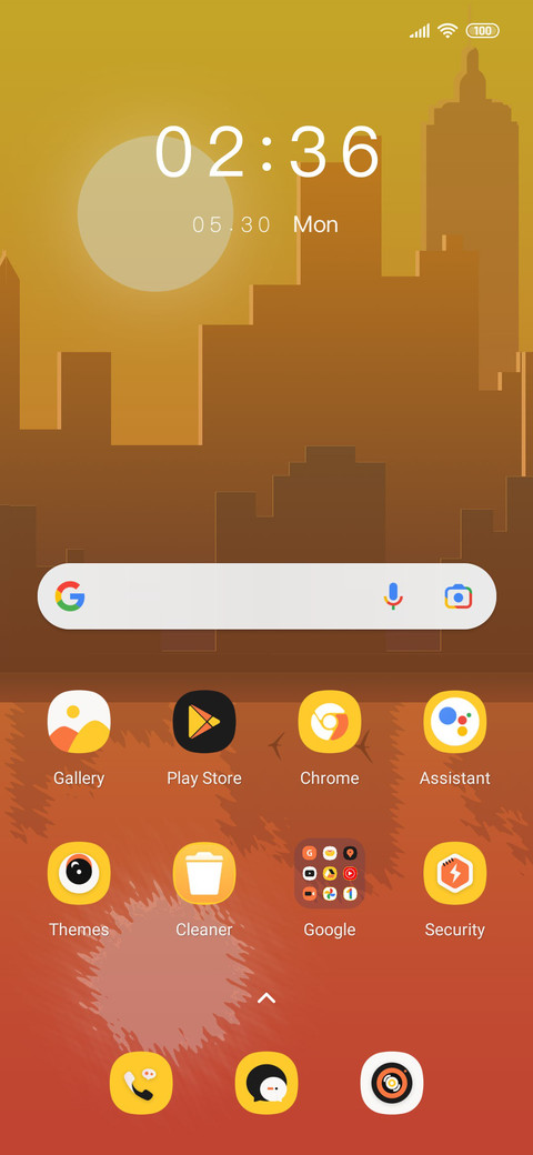 sunset dusk screenshot