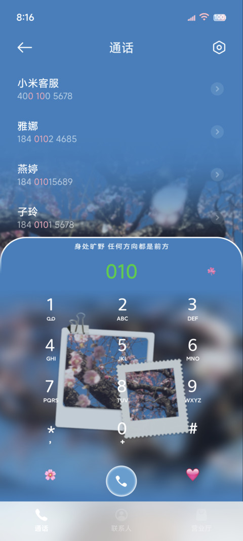简约 等枝桠成繁花 screenshot