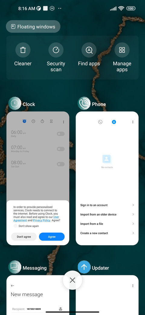 Marble screenshot