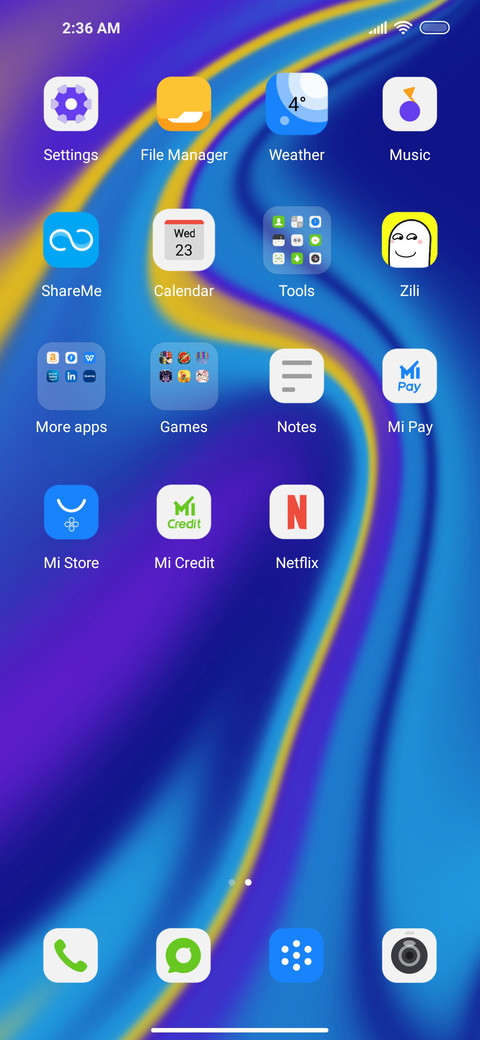 Transparent screenshot