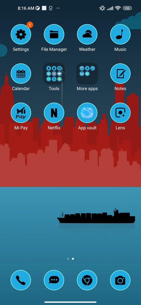 minimal city screenshot