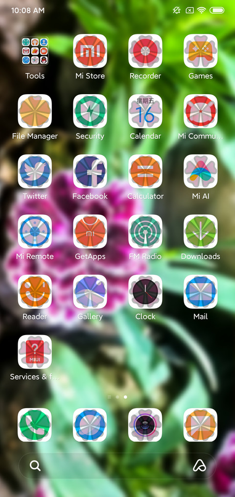 Dark Purple Flower_DWM3 screenshot