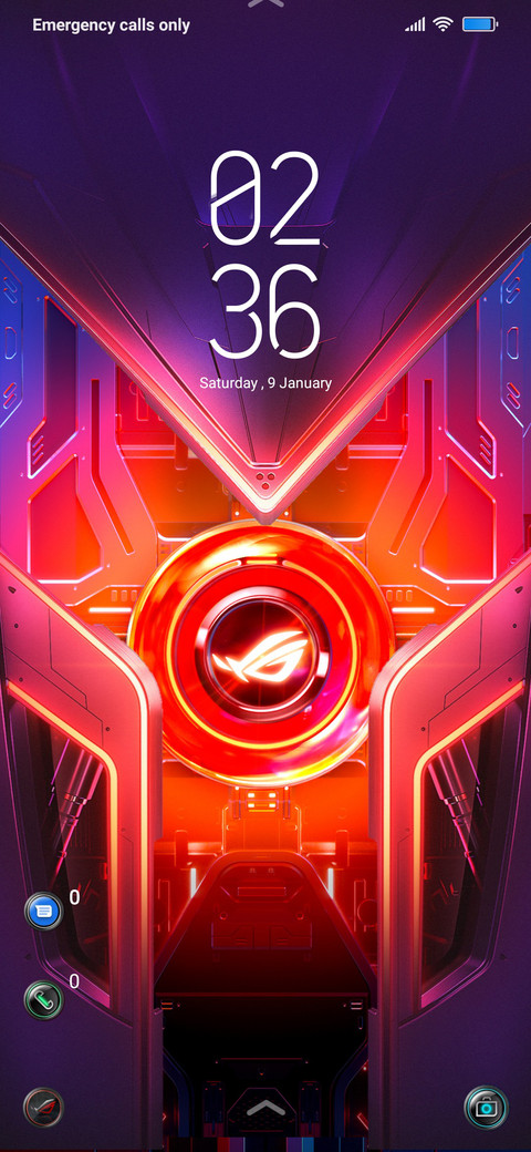 Rog Phone Game Ui screenshot