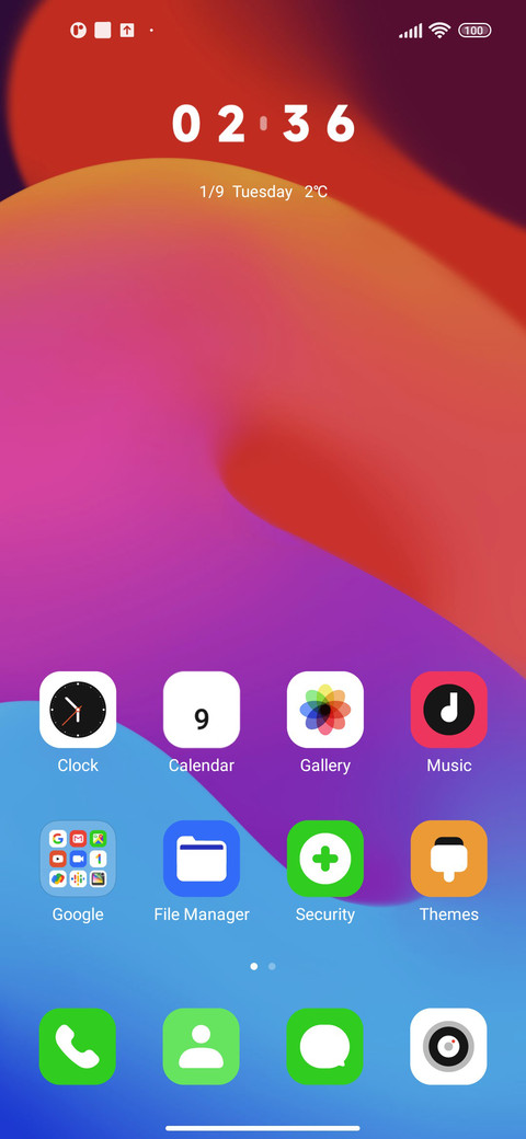 Colorful Wallpaper screenshot