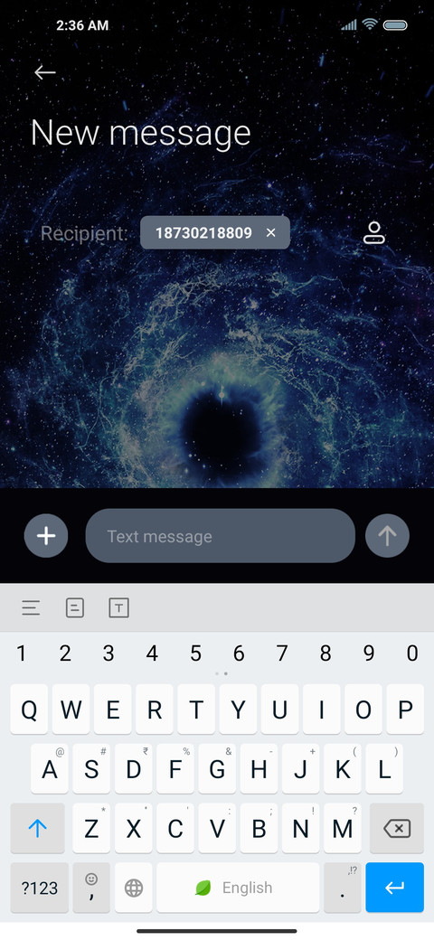 Black hole sky screenshot