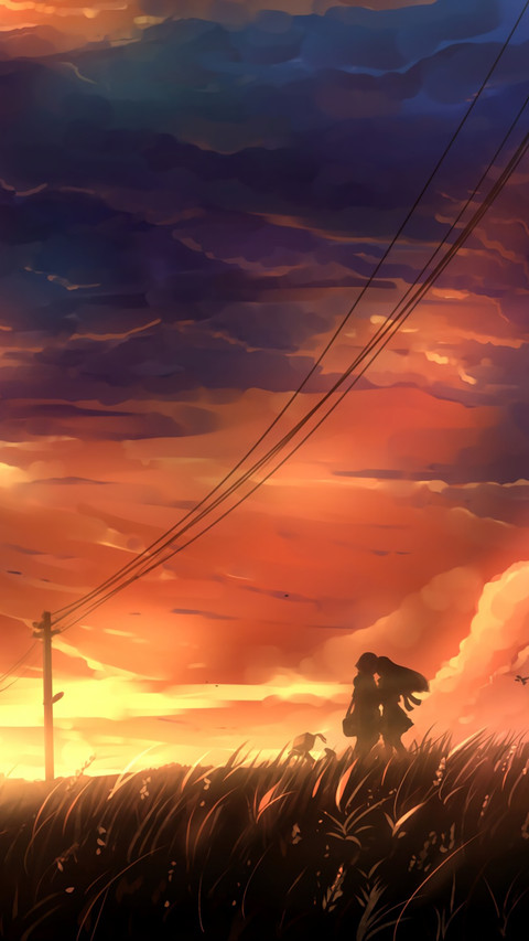 夕阳下的倩影 screenshot