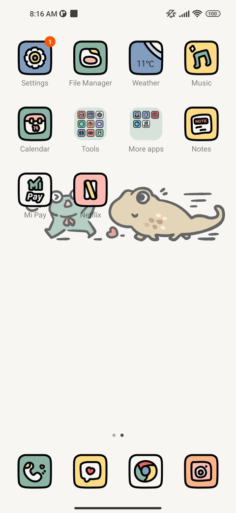 Kungfu frog screenshot