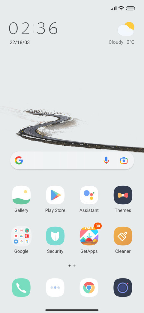Minimum screenshot