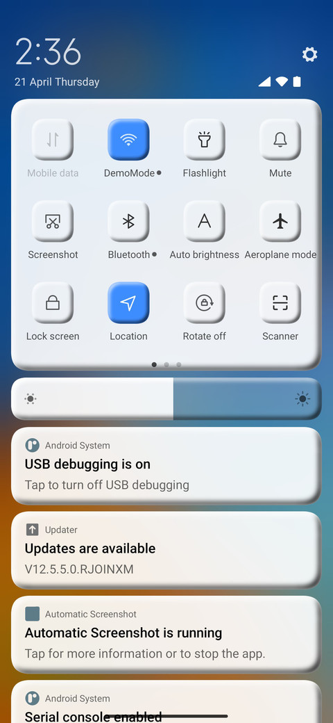 Harmony Os screenshot