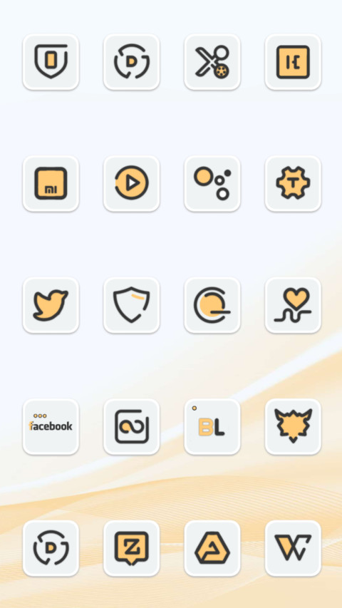 Smothy Yellow v11 screenshot