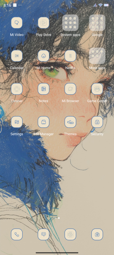 Pencil drawing screenshot