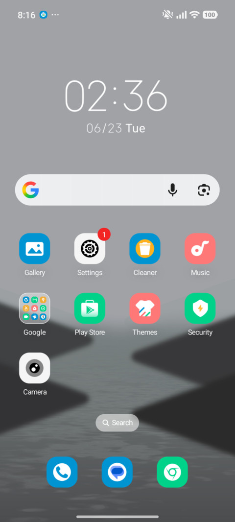 Frost Minimal View screenshot