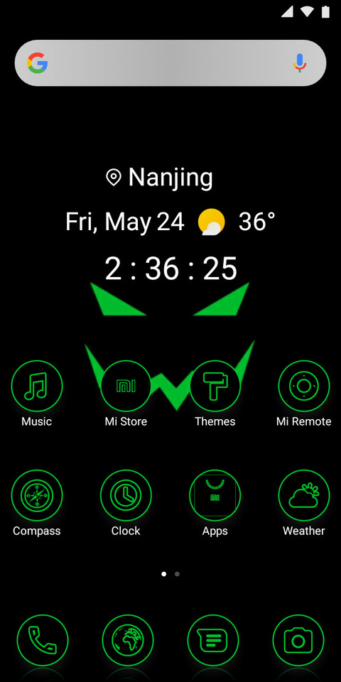 X Darkness  Black Shark Accent _DWM19 screenshot