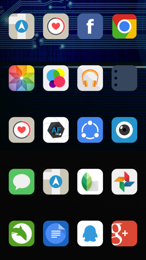 iOS9 Neon screenshot