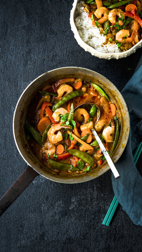 Thai curry shrimp screenshot
