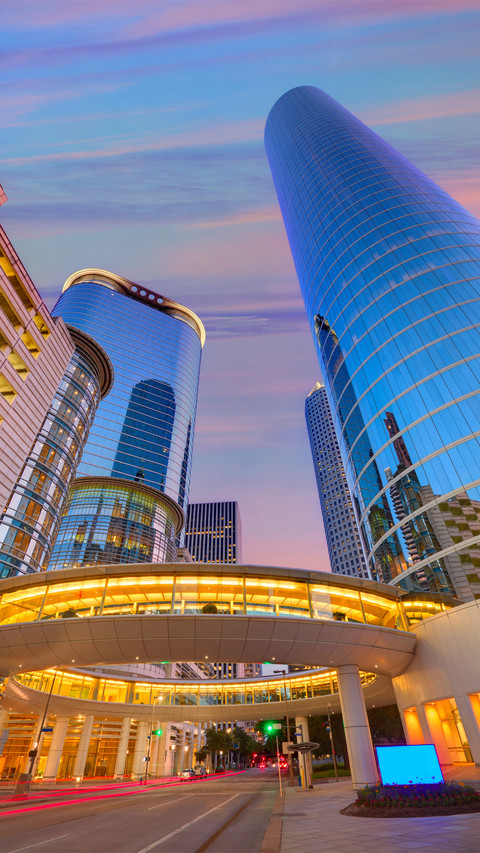 Modern city skyscrapers screenshot