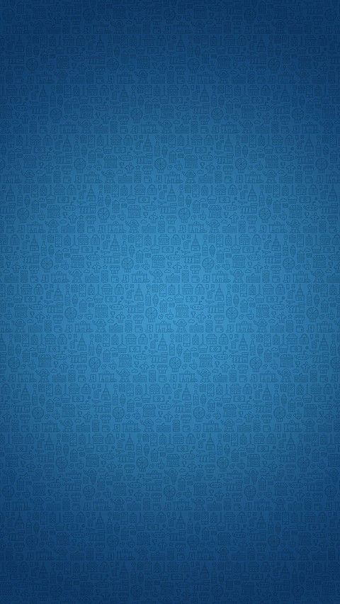 Blue minimal screenshot