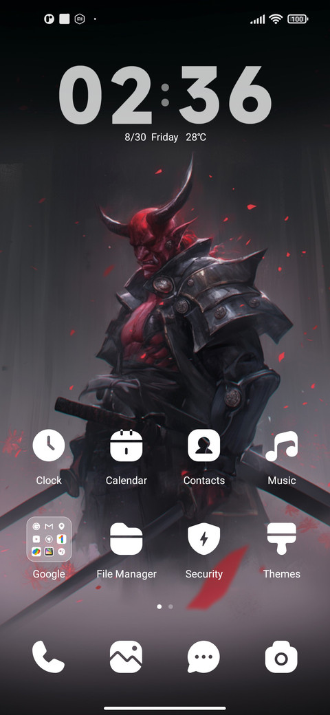 Masked warrior screenshot