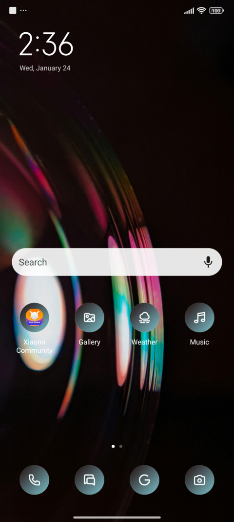 Dark Glass screenshot