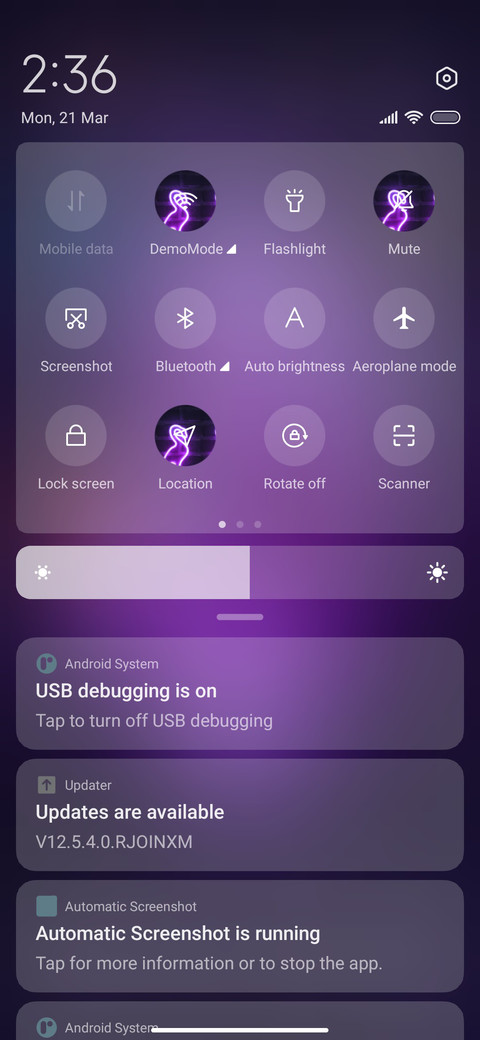 Fluorescent Maks screenshot