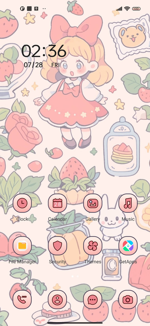Strawberry girl screenshot