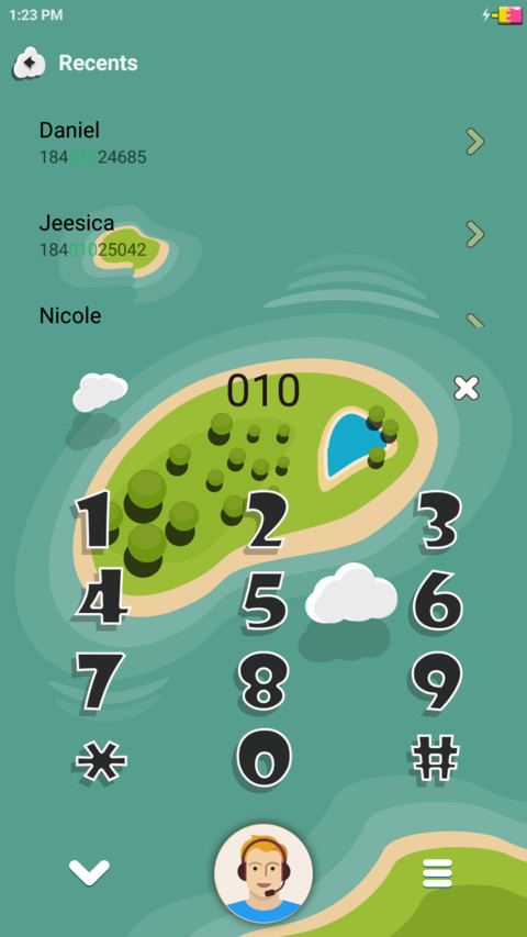 cloudy screenshot