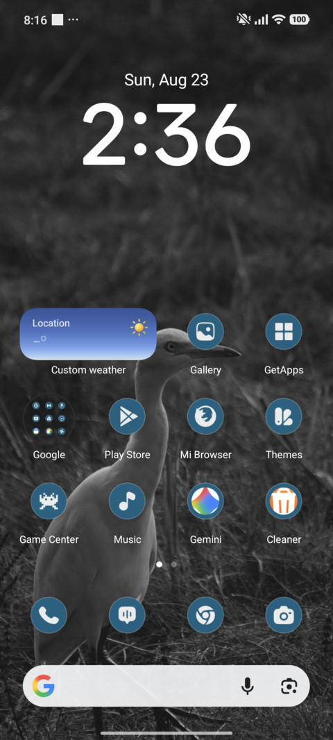 Egret Stand screenshot