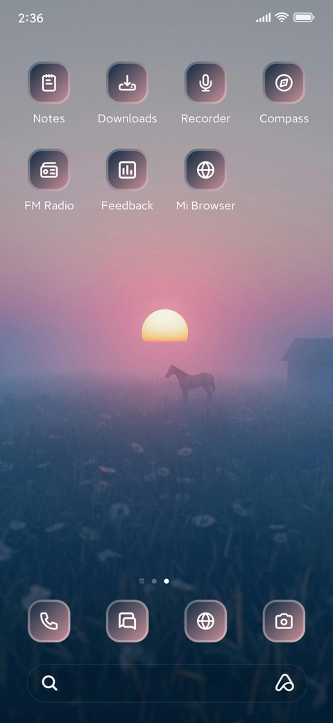 Calming VIew screenshot